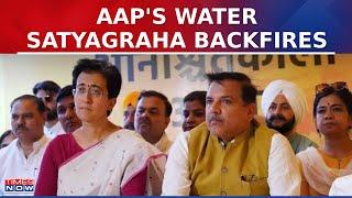 Delhi Water Crisis: Aam Aadmi Party's Water Satyagraha Backfires, Anti-AAP Slogan Raised | Top News