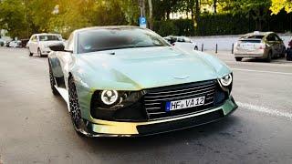 $2MLN Aston Martin VALOUR in Warsaw (COLD START, V12 SOUND)