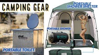 CAMPING GEAR I PRODUCT REVIEW & UNBOXING I Portable Shower Shelter I Portable Shower and Toilet