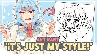 When is Art Style an EXCUSE for Bad Art? || SPEEDPAINT + COMMENTARY