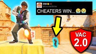 CHEATERS WIN WITH VAC ANTI-CHEAT! - COUNTER STRIKE 2 CLIPS