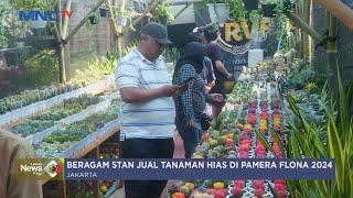 Beragam Stan Jual Tanaman Hias di Pameran Flona 2024 - LIP 14/07