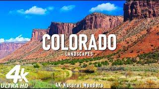 Colorado 4K • Journey Through Majestic Mountains and Scenic Landscapes | Relaxing Music
