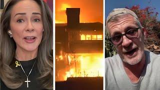 Celeb's Reaction on Los Angeles Wildfire