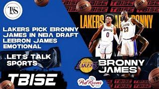 TBISE Lakers SELECT Bronny James  Drath Day