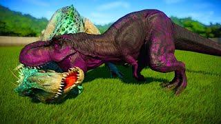 DINOSARUS BATTLEGROUND NEW COMPLICATION OF AC GAMING - Tyrannosaurus Rex vs All Other Dinosaurs !