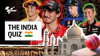 Testing the #MotoGP grid's knowledge of India ahead of the GP!  | 2023 #IndianGP