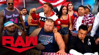 Akira Tozawa wins the hot dog-eating contest at the Independence Day Cookout: Raw, July 4, 2022