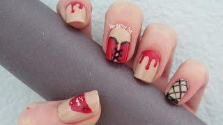 Rocky Horror Picture Show Nail Art Design | TheGypsyBox