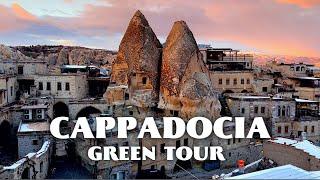 CAPPADOCIA Day Trip in Winter / Green Tour / Turkey Travel Vlog / Eastern Europe Travel