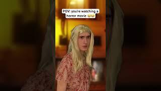 Horror movie trailers be like (Serbian Dancing Lady edition) #shorts #funny #comedy