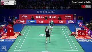 Semi Final | Viktor Axelsen (DEN) vs Anders Antonsen (DEN) | LI-NING China Masters 2024