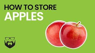 How to Store Apples