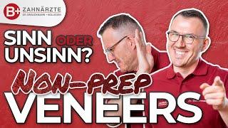 Non-Prep Veneers - schöne Zähne ohne Abschleifen? Zahnarzt erklärt Vor- & Nachteile von Lumineers!