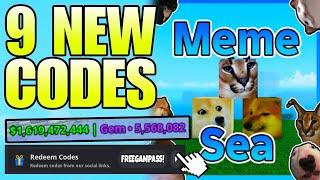 *NEW CODES* ALL WORKING CODES IN MEME SEA 2024 SEPTEMBER | MEME SEA CODES | MEME SEA CODE