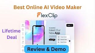 Flexclip Review 2024-Best Ai Video Maker-Lifetime Deal Only $69