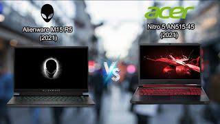 Alienware M15 R5 (2021) vs Acer Nitro 5 AN515-45 (2021) | Acer vs Alienware ?
