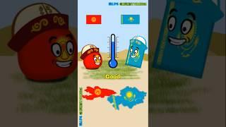 Kyrgyzstan vs Everyone 2025   #countryballs #edit