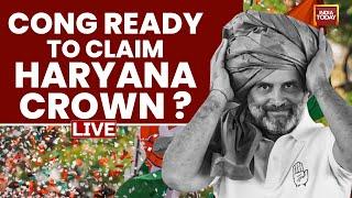 Haryana Results LIVE: Is Congress On Its Way To Claim The Crown Of Haryana? | Congress LIVE News