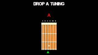 Guitar Tuning - Drop A