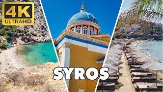 SYROS Island - Greece  | Best Beaches and Places | Travel Guide [4K UHD]