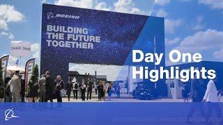 Paris Air Show: Day One Highlights