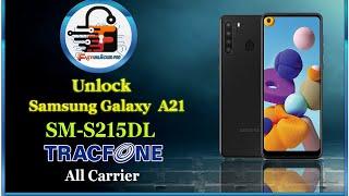unlock sim A21 SM-S215DL all security by fast unlocker pro