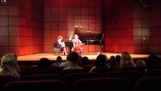 Young Concert Artist Cicely Parnas