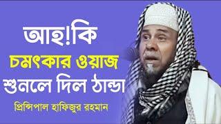 আহ!কি চমৎকার ওয়াজ শুনলে দিল ঠান্ডা প্রিন্সিপাল হাফিজুর রহমান | সিলেটি ওয়াজ