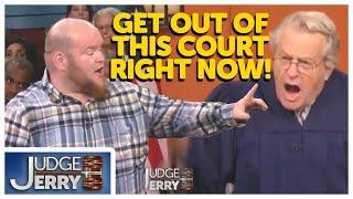 Violent Plaintiff Kicked Out of Courtroom! | Judge Jerry Springer