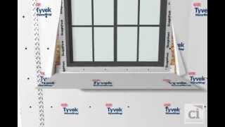 Window Install BEFORE HomeWrap® - Air and Water-Resistive Barrier | DuPont™ Tyvek®