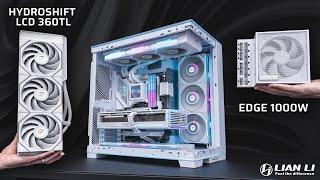 LIAN LI Innovating again! EDGE PSU | HYDROSHIFT AIO