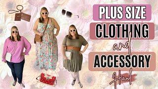 PLUS SIZE AMAZON ACCESSORY & CLOTHING HAUL | TRY-ON & REVIEW