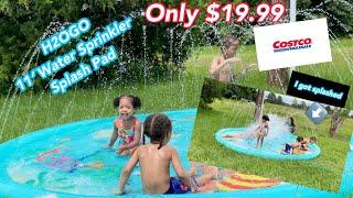 H2OGo! Underwater Adventure Sprinkler Pad Only $19.99 at Costco Outdoor Splash Pad Water Fun Review