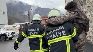 Hakkari'de nefes kesen kurtarma operasyonu