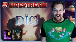  LucasArts: The Dig  Blind Full Playthrough  [Livestream] 