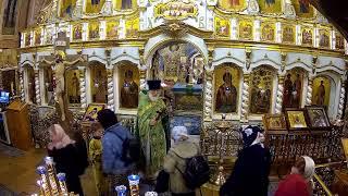 Преставление прп. Сергия, игумена Радонежского. Литургия. Храм Успения в Путинках.