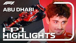 FP1 Highlights | 2024 Abu Dhabi Grand Prix