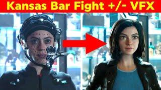 Alita Kansas Bar Fight Scene + Deconstruction: Alita Battle Angel Special Features Behind the Scenes