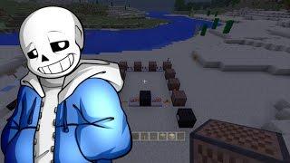 Bloc musical d'Undertale "megalovania" sur Minecraft + tuto