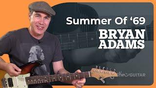 Summer of 69 by Bryan Adams | Easy Guitar Lesson