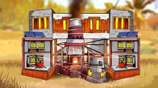 I Built the most Defendable Smelting Factory in Official Rust...