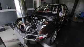 8 Second Mitsubishi EVO Drag Car | Material Mord Shop, Germany