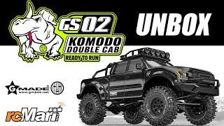 Gmade GS02 KOMODO 1/10 4WD Double Cab TS Truck RTR Car Kit EP Unbox! #GM57005