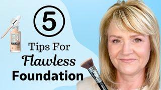 How To Make ANY Foundation Look GORGEOUS on Mature Skin