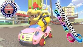 Lucky Cat Cup 150cc Grand Prix as Bowser - Mario Kart 8 Deluxe (Booster Course Pass)