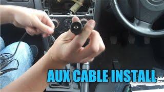 DIY Aux Input Fitting (Mazda 3) - S02E05