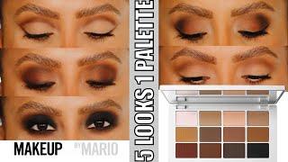 5 LOOKS 1 PALETTE | MAKEUP BY MARIO MASTER MATTES | MagdalineJanet