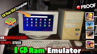 The Fastest & Lightest Android Emulator For 1GB RAM | NO VT | FIX OPENGL | Dual Core PC's