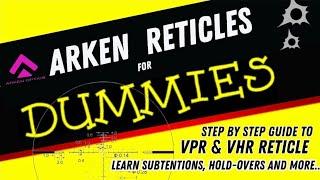 Choosing and using Precision Rifle Optics Introduction.  Arken Optics VPR, VHR- MIL/MOA